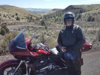 Motorcycle Roads Shaniko to Fossil on Route 218